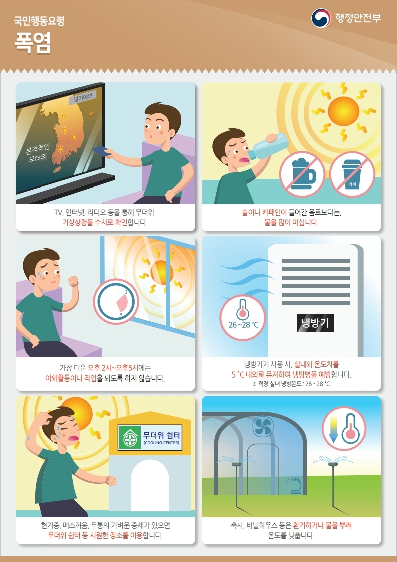 폭염 행동요령