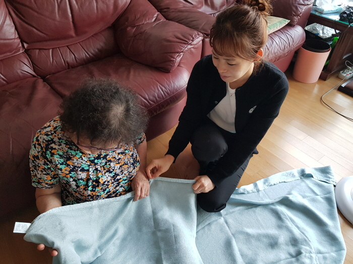 청담동 쿨매트전달