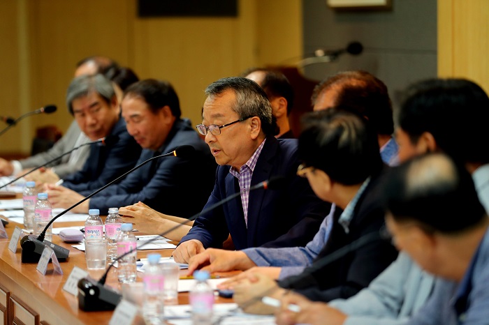 [포토] 정순균 강남구청장, ‘주민자치위원장 월례회의’ 참석