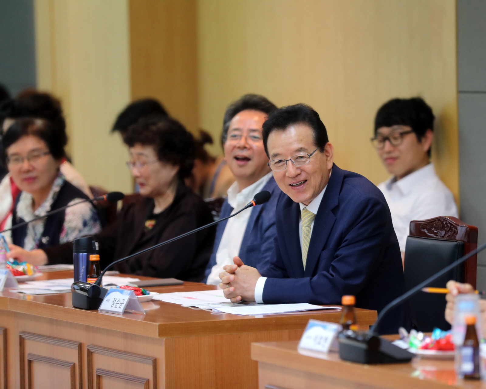 [포토] 정순균 구청장, ‘명예행정관 연합회의’ 참석