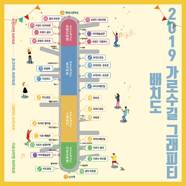 [2019강남페스티벌] 가로수길 그래피티 樂書해봐