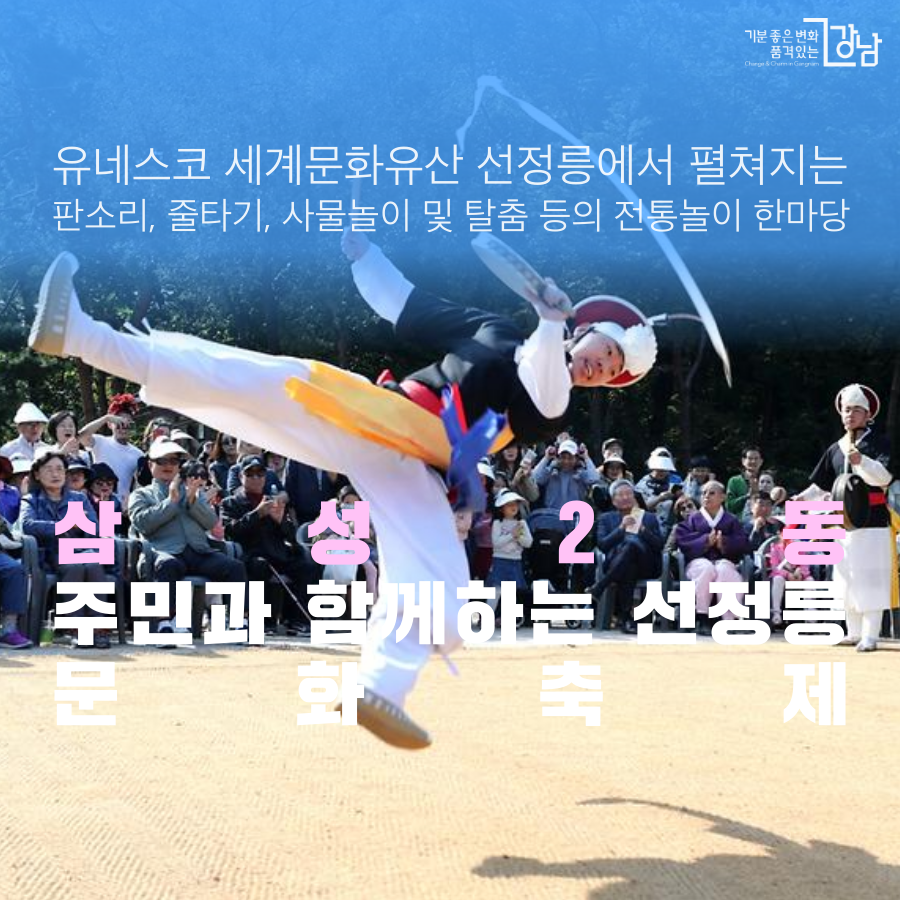 삼성2동 선정릉 문화축제