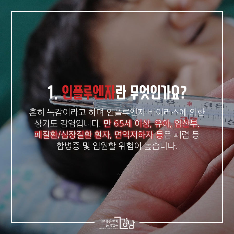 인플루엔자란 무엇인가요