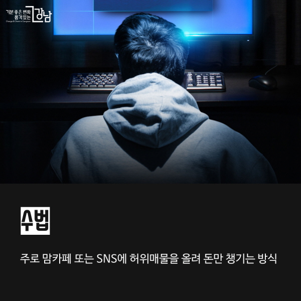 수법 주로 맘카페 또는 SNS에 허위매물을 올려 돈만 챙기는 방식