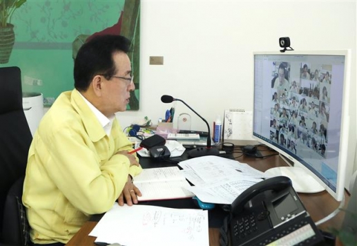 화상회의 정착시킨 정순균 구청장