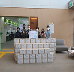 공군비행단 설맞이 후원품 전달