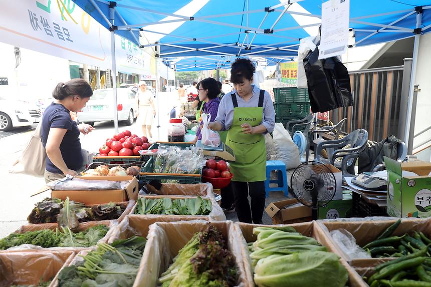 강남구 도곡동 직거래장터 열려... - 3