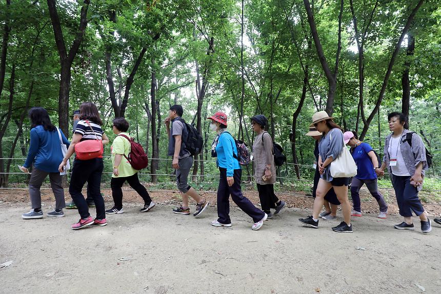 05.25 아침편지 고도원과 함께하는 선정릉 걷기명상 - 6