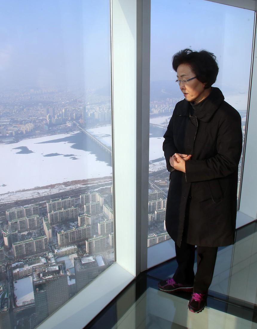 롯데타워 방문 - 3