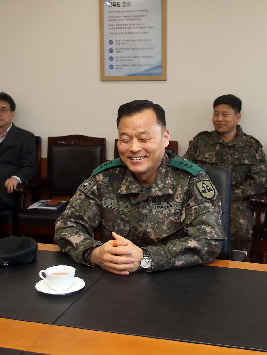 육군참모총장 감사패 - 2