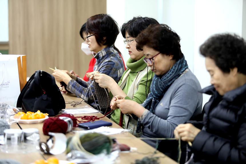 설맞이 따스미 목도리 뜨기 - 18