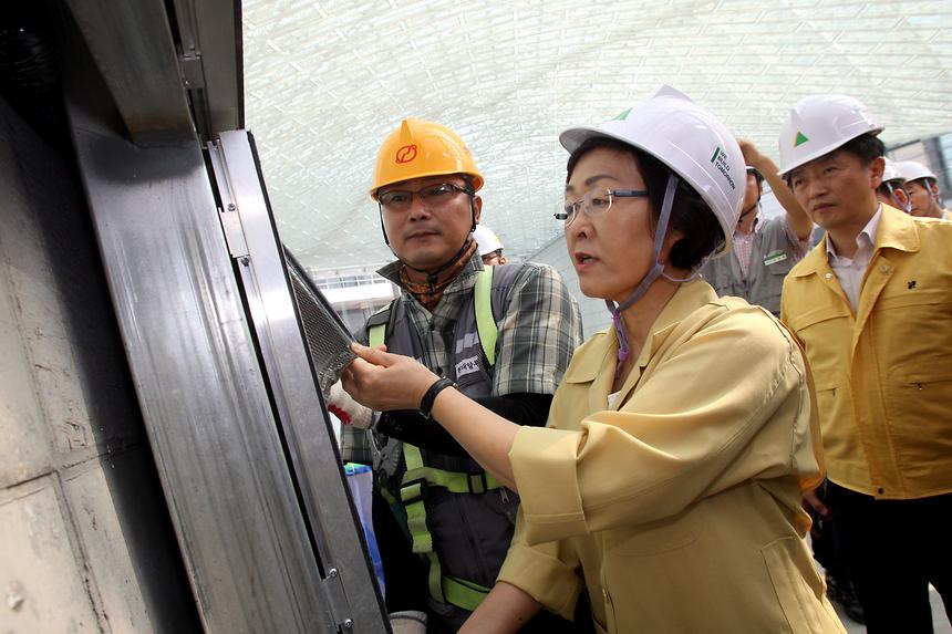 코엑스 건물 안전점검 - 4