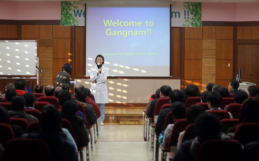 인도 공무원 보건소 방문 - 4