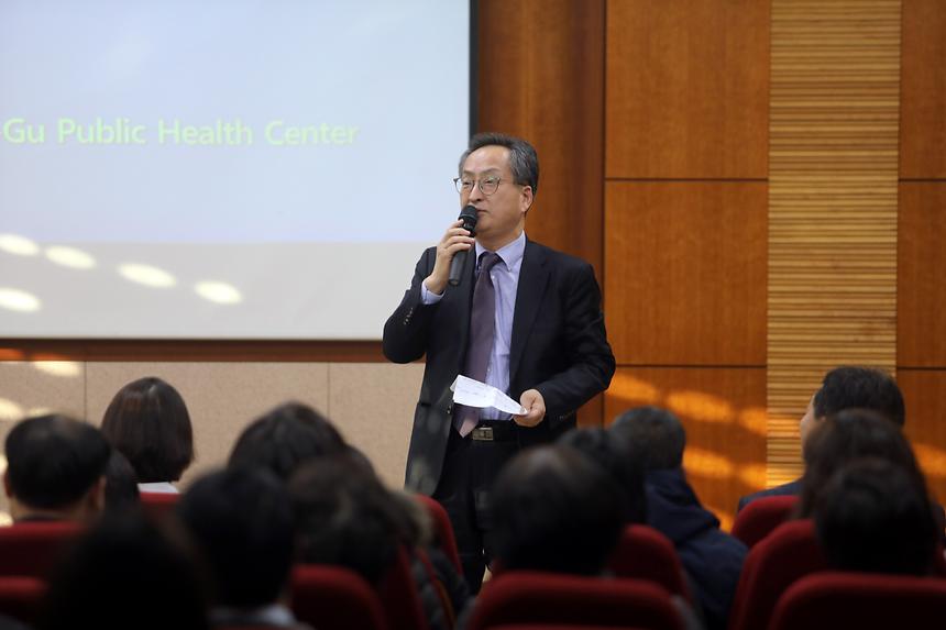 인도 공무원 보건소 방문 - 2