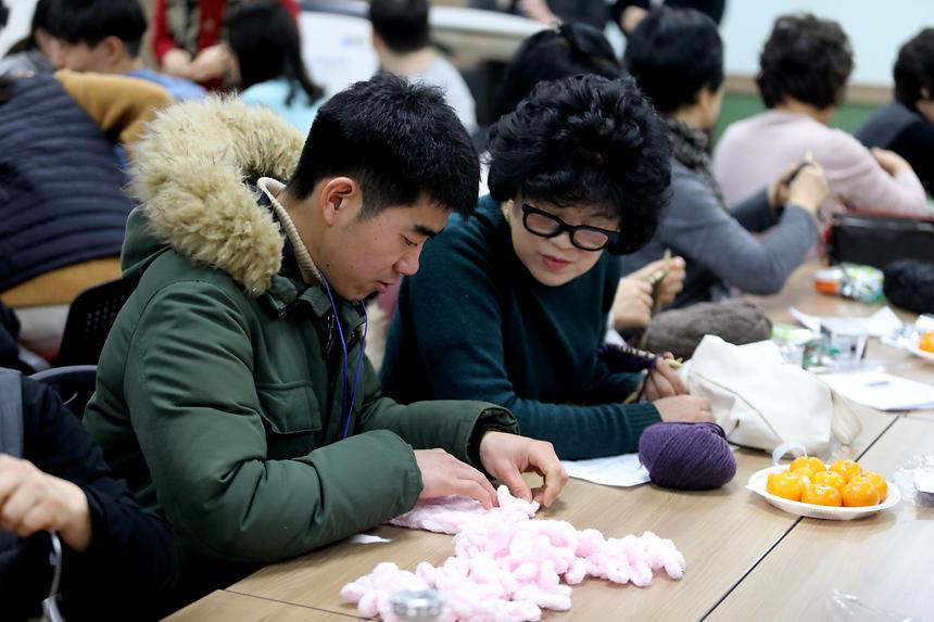 설맞이 따스미 목도리 뜨기 - 6