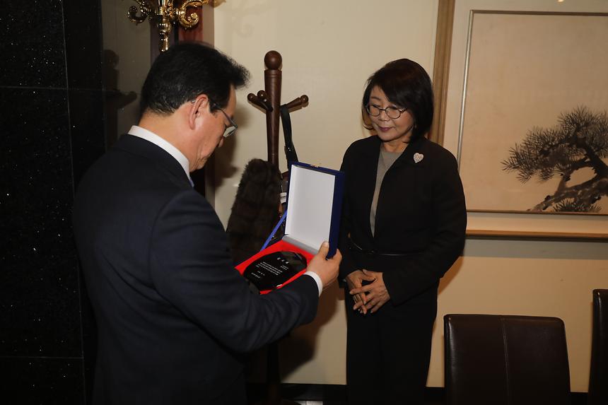 문화재단 감사패 전달실 - 7