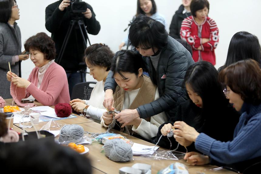 설맞이 따스미 목도리 뜨기 - 5