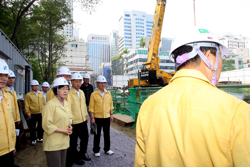 코엑스 건물 안전점검 - 1