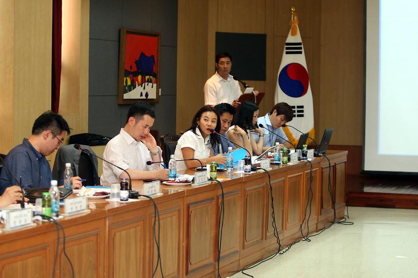 한류스타거리 2차 조성 보고회 - 2