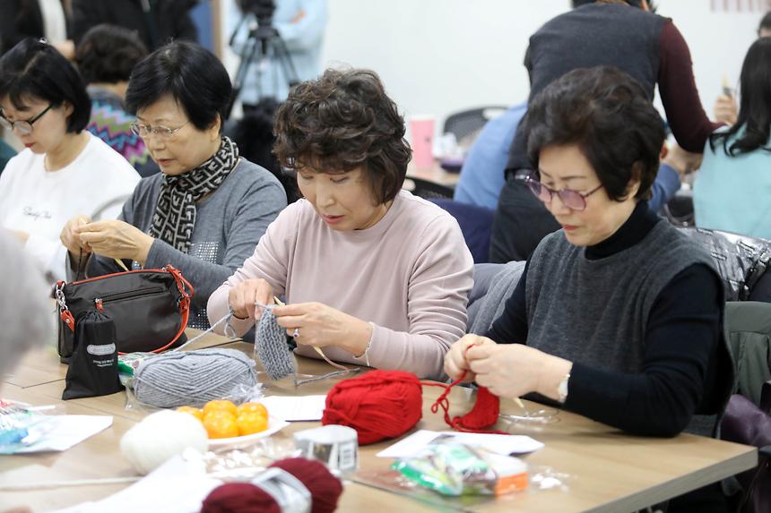 설맞이 따스미 목도리 뜨기 - 3