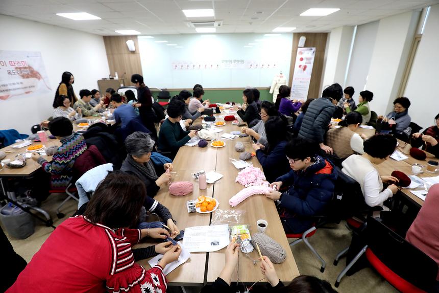 설맞이 따스미 목도리 뜨기 - 1