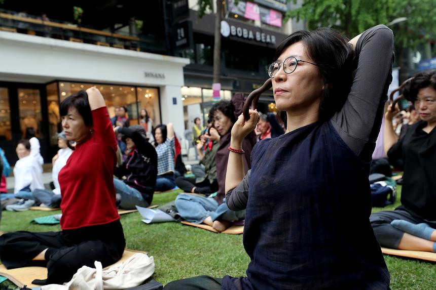 가로수길 한류 명상 - 9