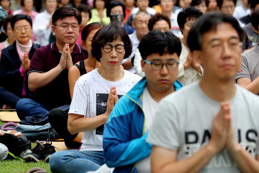 가로수길 한류 명상 - 2