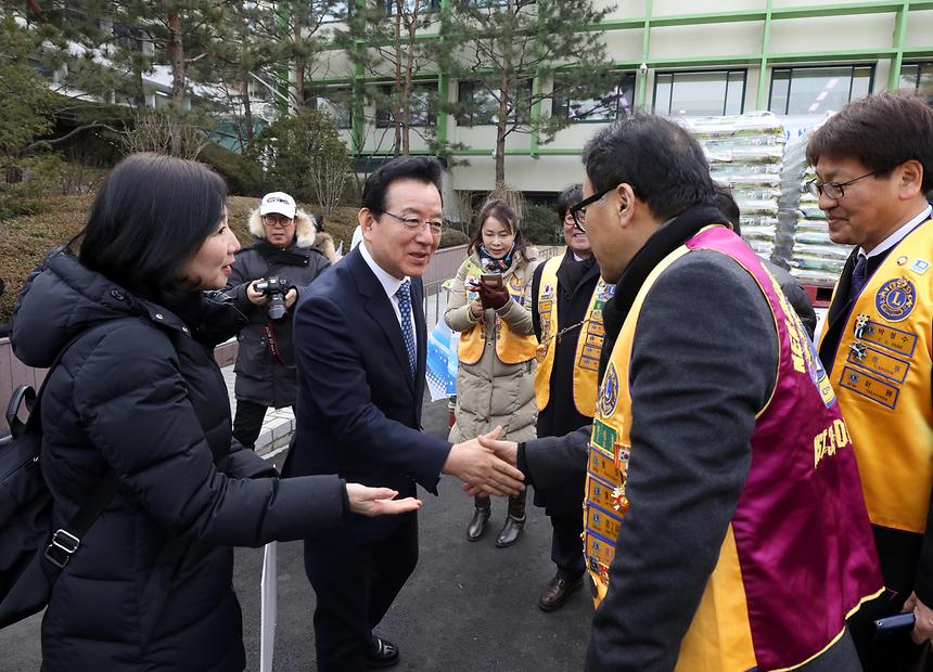 라이온스 사랑의 쌀 전달식 - 1