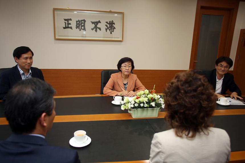 복지재단 후원금 전달식 - 4