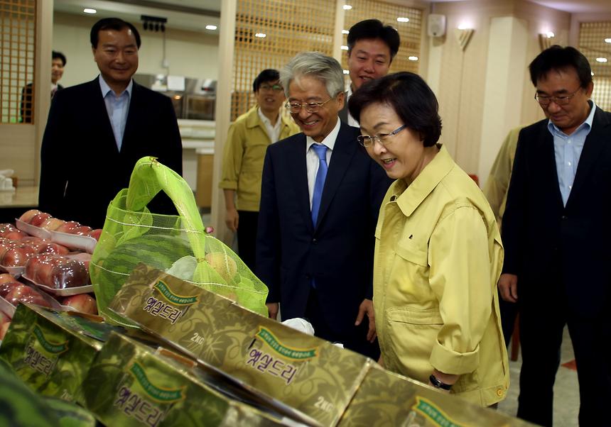 을지훈련 위문품 전달식  - 4