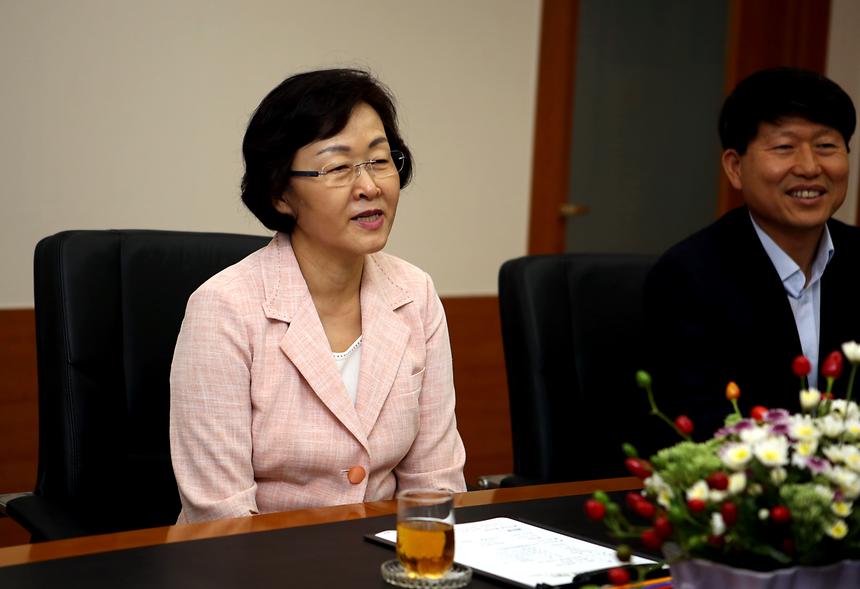 강남복지재단 후원금 전달식 - 2