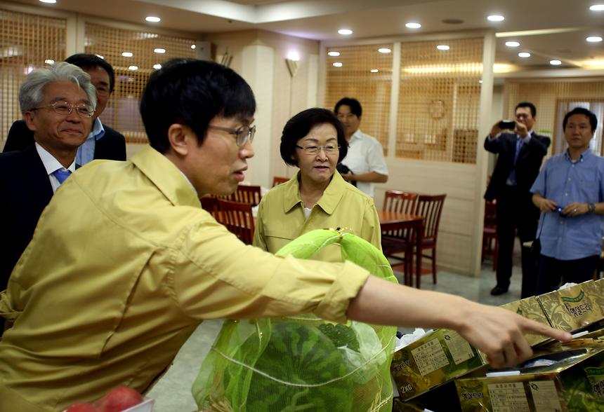 을지훈련 위문품 전달식  - 3