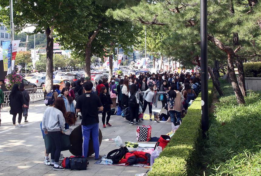 한전 앞 도로 전경 - 2