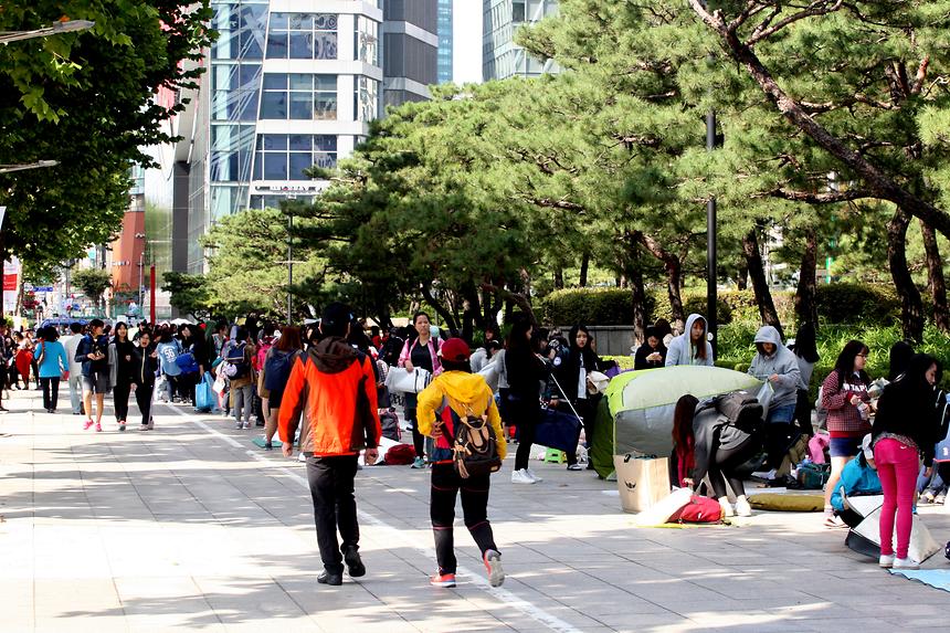 한전 앞 도로 전경 - 1