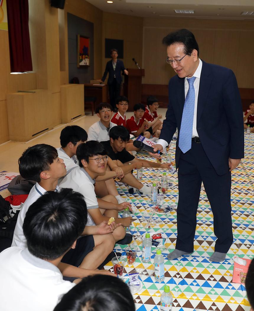 강남구청장배 소년축구대회 우승학교 간담회 - 11