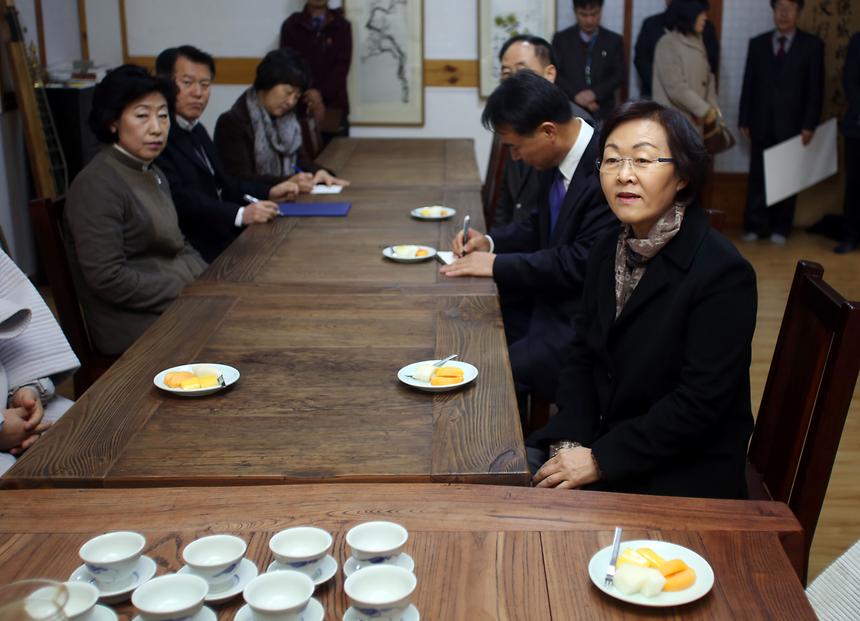 강남복지재단 후원금 전달식 (봉은사) - 4