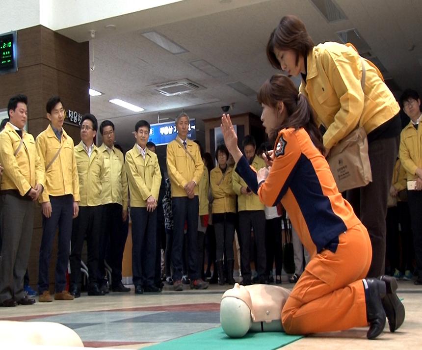 민방위 훈련 - 2