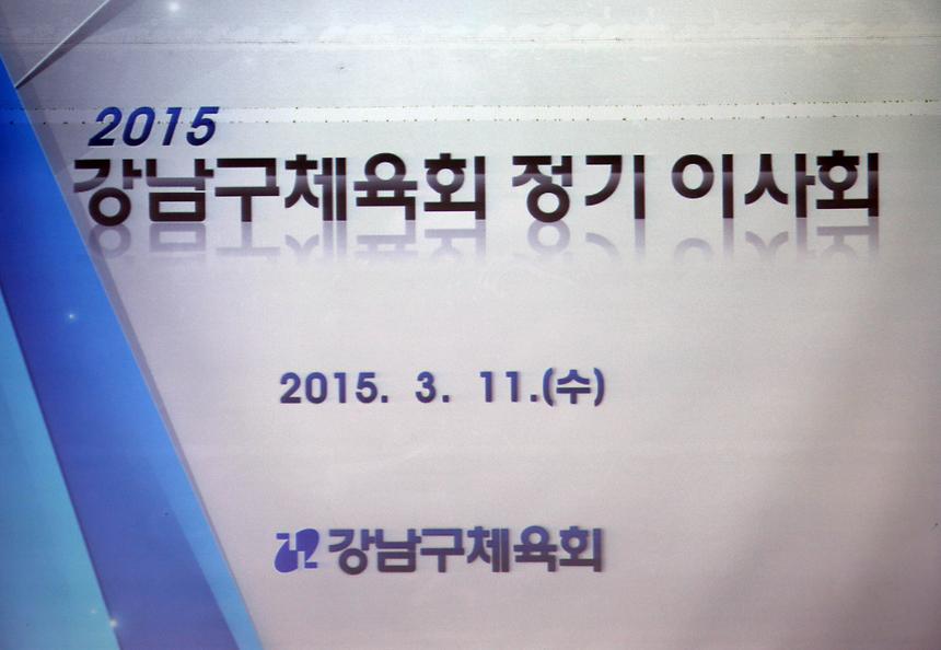 강남구체육회 정기이사회  - 5