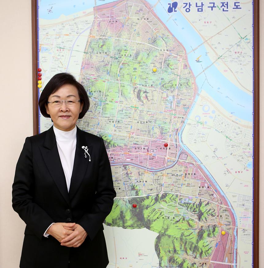 구청장 동아일보 인터뷰 - 2