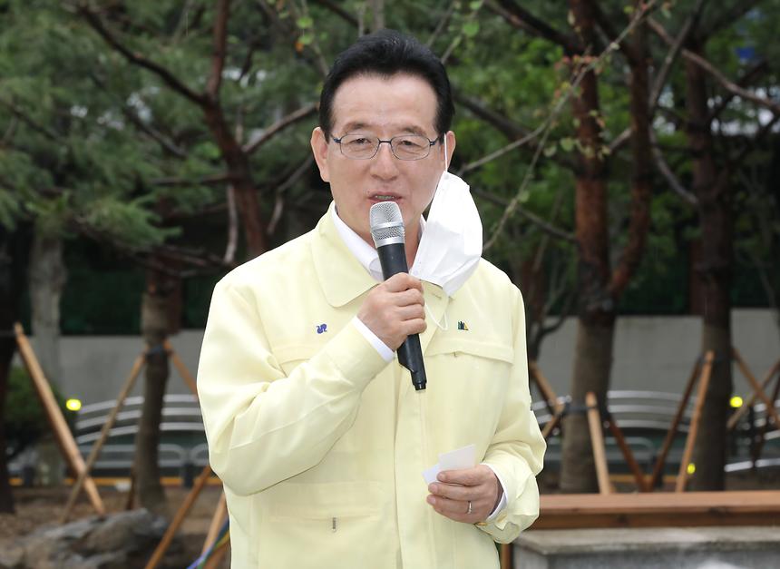 법룡사 공원 조성식 - 2