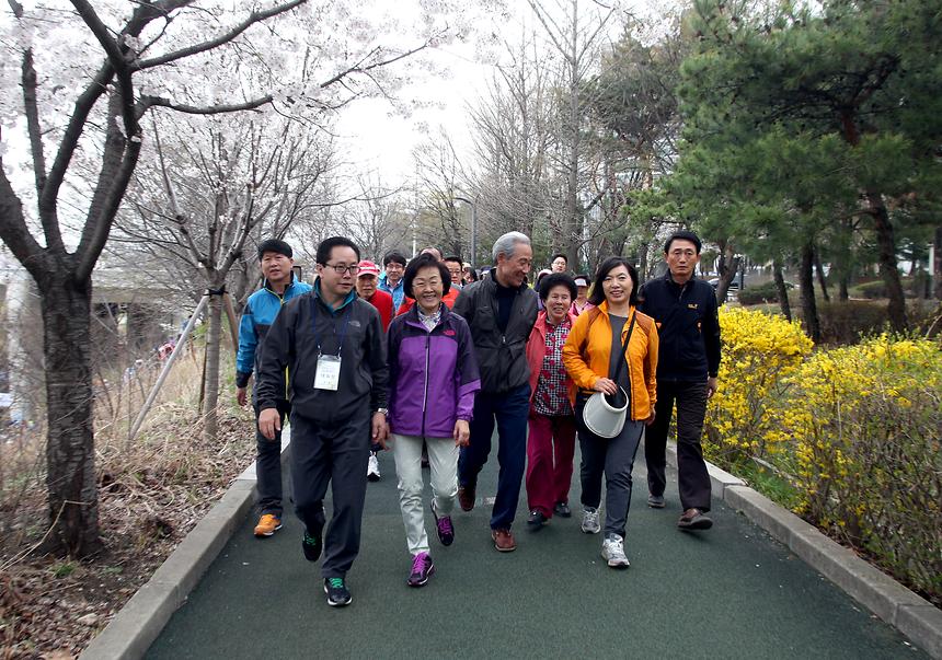 양재천 걷기운동 - 5
