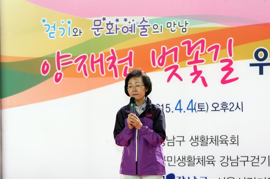 양재천 걷기운동 - 3