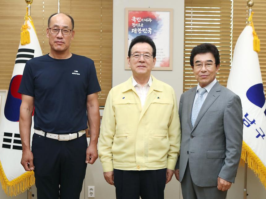 착한 임대인 , 구청장 면담 - 3