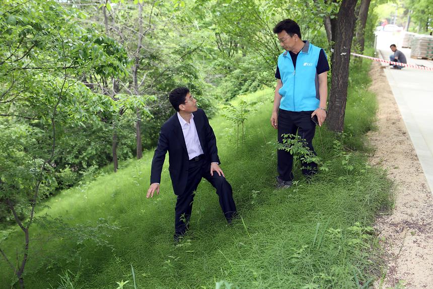 부구청장 양재천 - 3