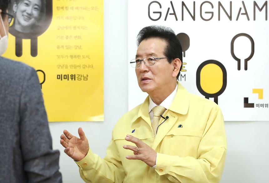 구청장 인터뷰(딜라이브) - 4