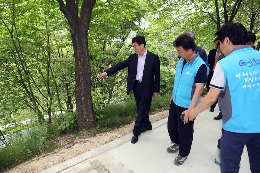 부구청장 양재천 - 4