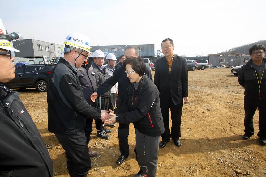수도권고속철도 공사현장 방문 - 1