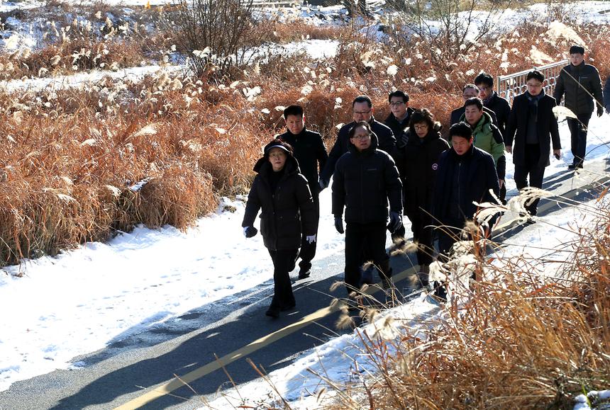 양재천 합동순찰 - 2