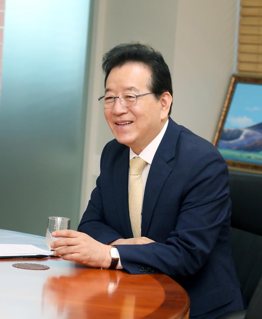 강남구청장 인터뷰 - 2