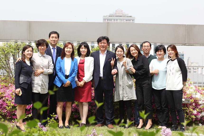 2016 강남구청 관광진흥과 단체사진 - 2